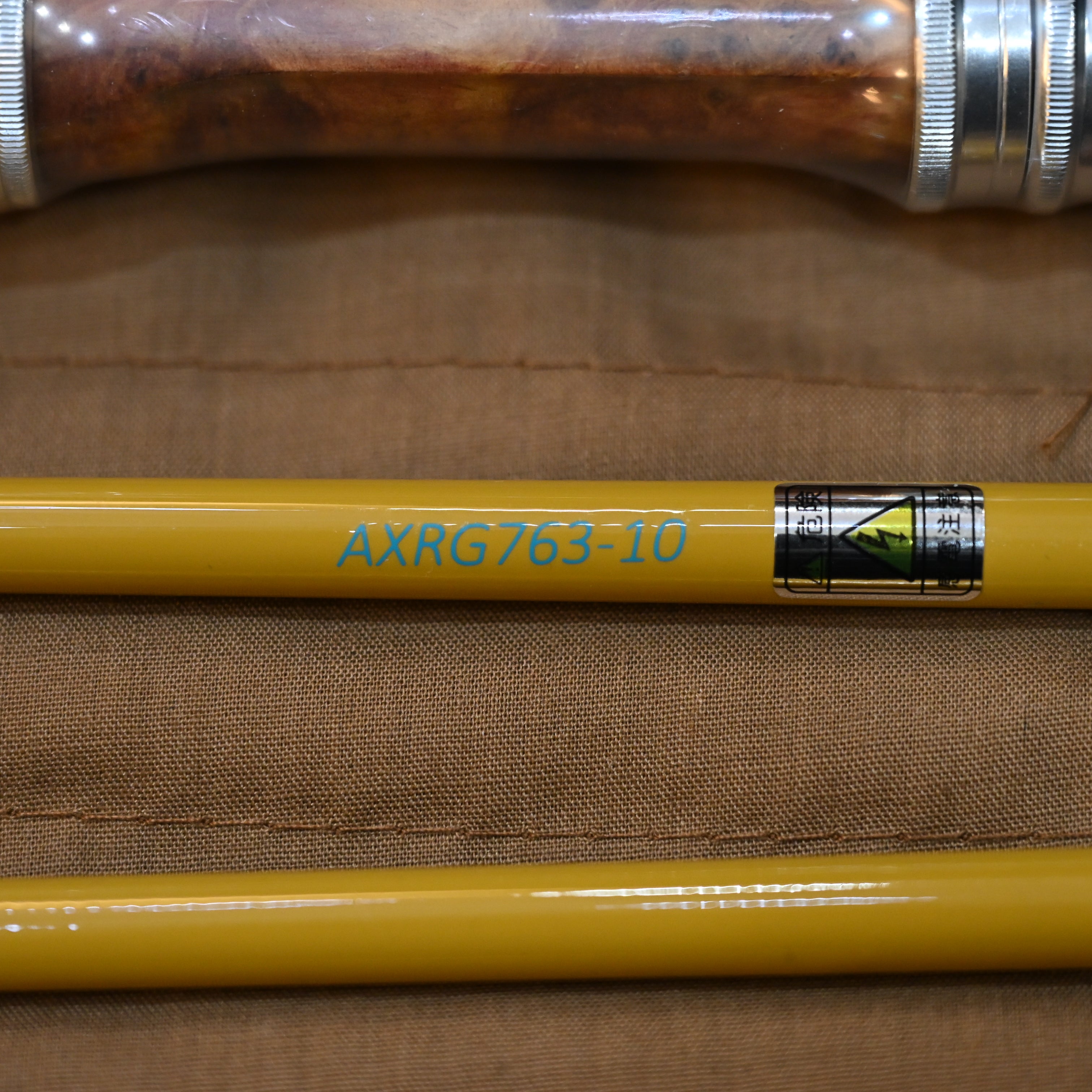 AXISCO Reglass 10-Piece Glass Fly Rod AXRG 763-10 7'6