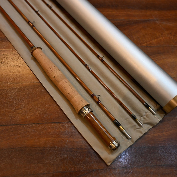 bamboo fly fishing rod neptune made in japan Kabuto Split Vintage Bamboo Fly Fishing Rod-Japan-Kiraku&co.-NEPTUNE