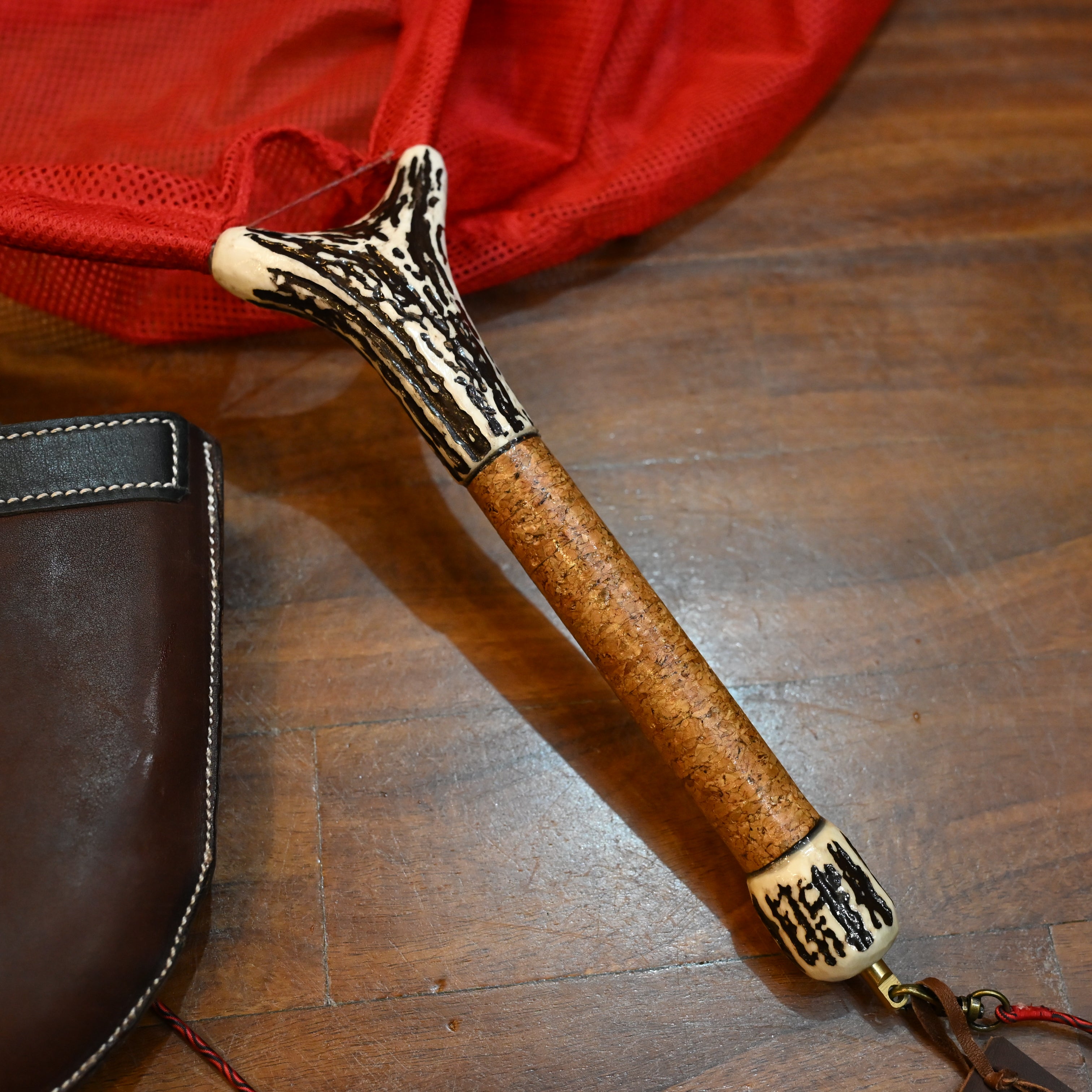 Sugisaka Handcrafted Antler Spring Landing Net 3L